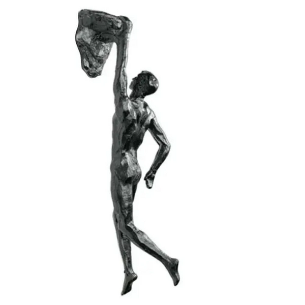 Athlete Rock Climbing Man Resin Background Wall Hanging Decoration Sculpture Statue Figures Present Retro New 2023 Sculptures & Figurines