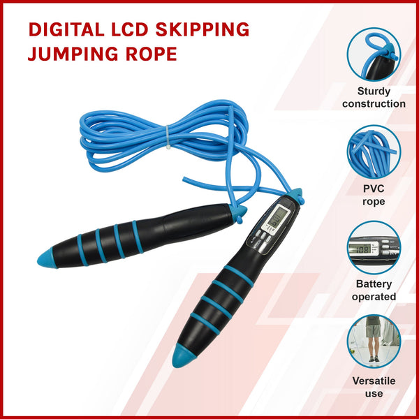 Digital Lcd Skipping Jumping Rope Skip Jump Ropes
