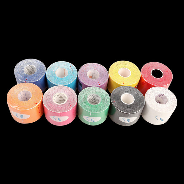 Waterproof Kinesiology Sports Tape 10 Pack Support & Protective Gear