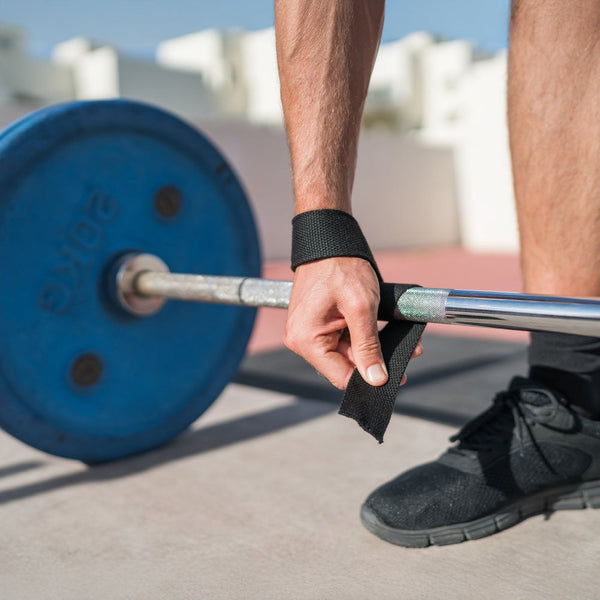 2X Weightlifting Straps High Strength Woven Fabric Wrist & Ankle Weights