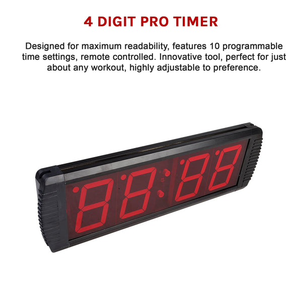 Randy & Travis Machinery Digital Timer Interval Fitness Clock Stopwatches