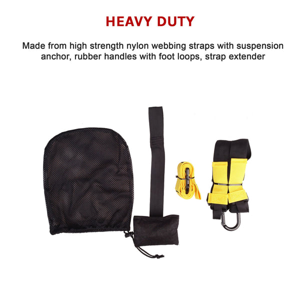 Suspension Trainer Straps Workout Gloves Straps & Hooks