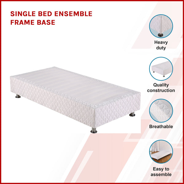 Single Bed Ensemble Frame Base Single Bed Frames