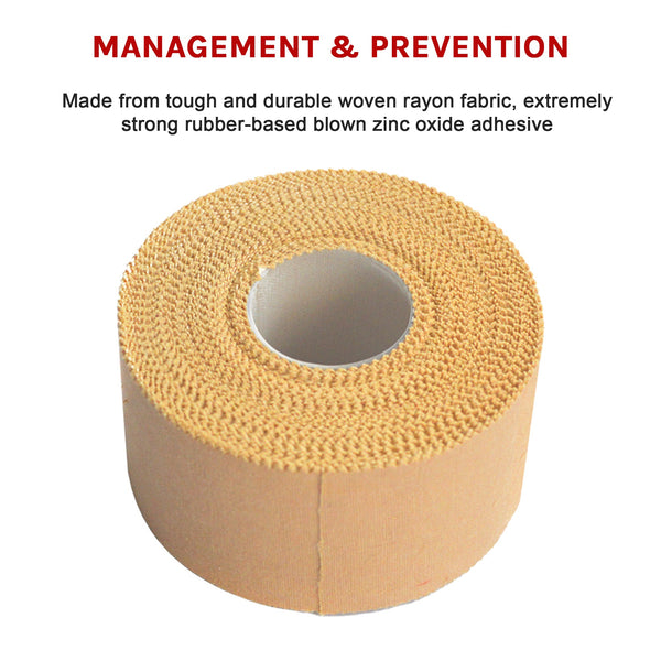 Premium Rigid Sports Strapping Tape 30 Rolls Of 38Mm X 13.7M Support & Protective Gear