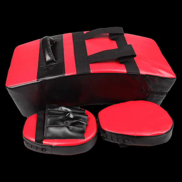 Kicking Boxing Sparring Shield & Punching Pad Mitts Combo Punching Bags