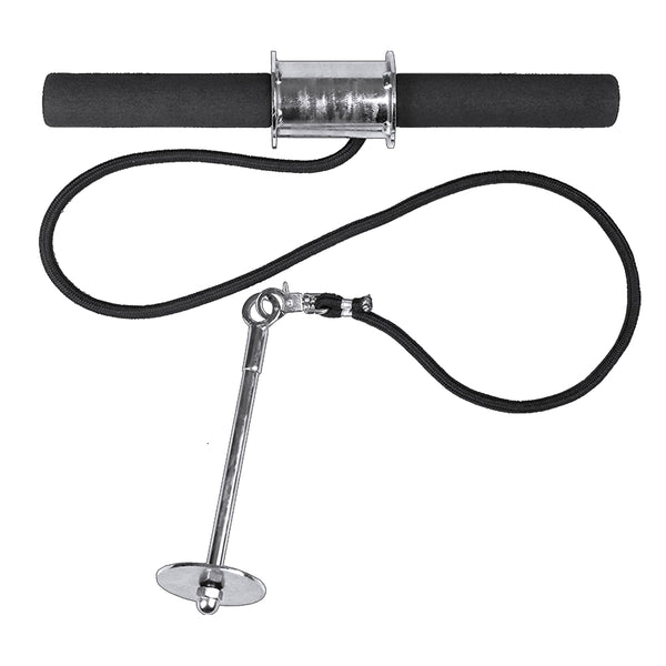 Forearm Wrist Grip Strength Roller Exercise Bar Home Gym Training Home Gyms