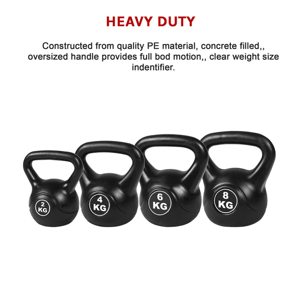 4Pcs Exercise Kettlebell Weight Set 20Kg Wrist & Ankle Weights