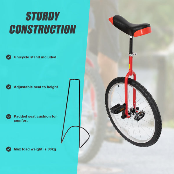 24'' Pro Circus Unicycle Bike Bicycles