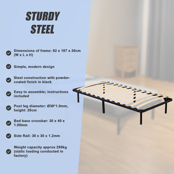 Single Metal Bed Frame Bedroom Furniture Single Bed Frames