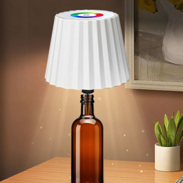 Led Creative Wine Bottle Light For Bar: Movable Rechargeable Rgb Dimmable Decorative Lamp Lamps