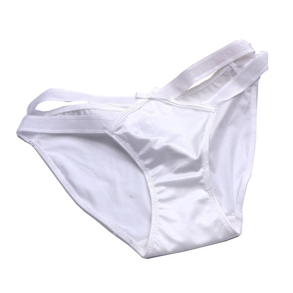 Satin Milk Silk Girl Underwear  Hollow Butterfly Knot Seamless Hip Hugging Low Waist Triangle Panties