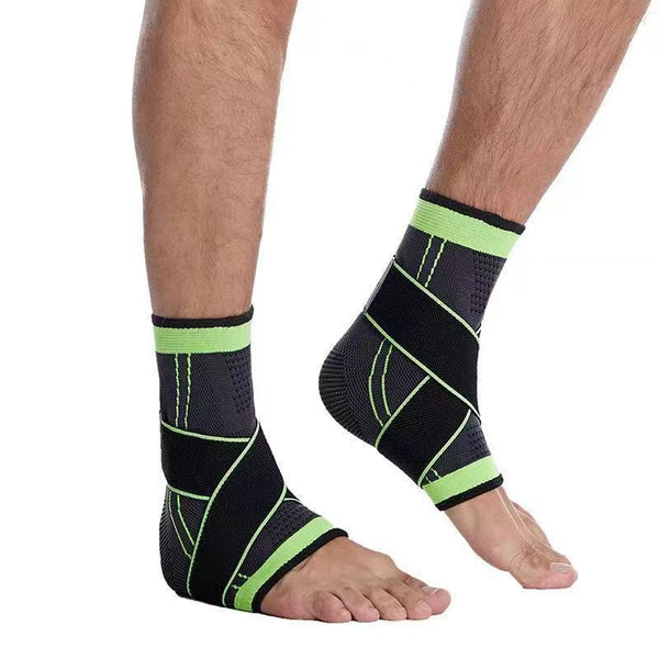 Sports Ankle Support Brace For Basketball Running Fitness Compression Strapping With Anti Twist Protection Professional Joint Stabilization Compressio
