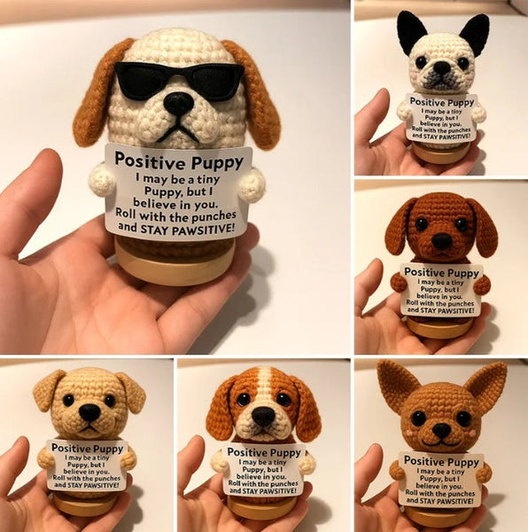 Positive Crochet Puppy Actively Crochets Puppies Other Home Décor