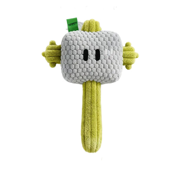 Dog Hammer Toy Self Entertainment Durable Chew Rope Knot With Sound For Small Dogs Golden Retriever Teddy Pet Supplies Dog Toys