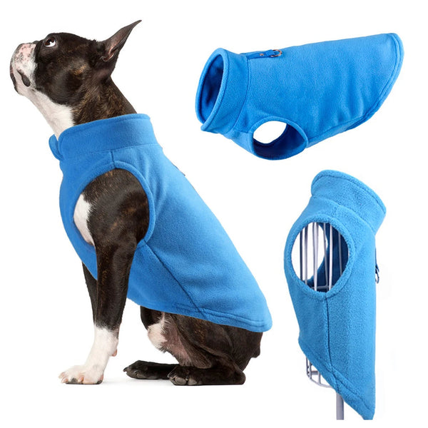 Dog Clothing Thickened Solid Color Fleece Pet Supplies Dog Clothing & Shoes