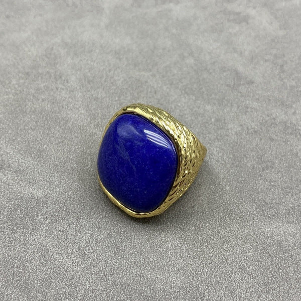 Veile Studios The Natural Stone Ring With Modern High End Design Crafted From Copper Rings