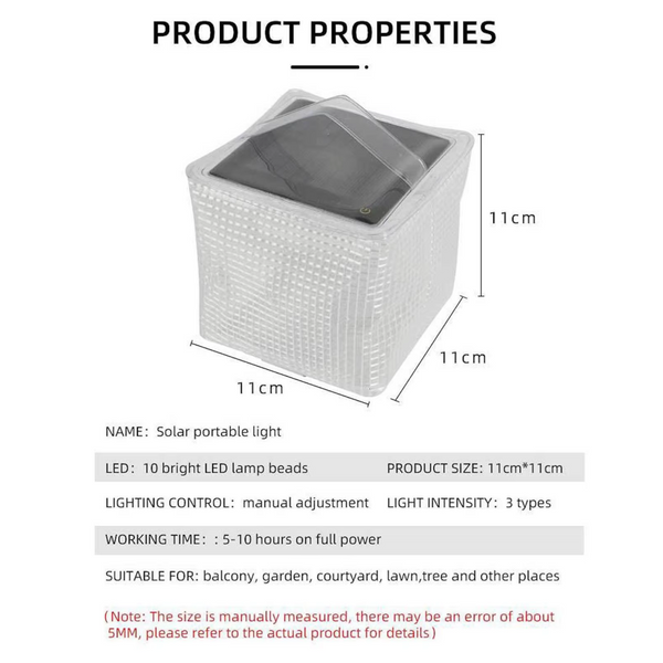 Compact Solar Inflatable Light Convenient And Eco Friendly Lighting Solution Made With Pvc Warm White Outdoor Lighting Accessories