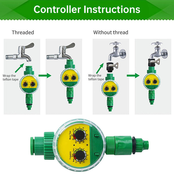 Outdoor Plastic Garden Hose Equipped With Electronic Automatic Irrigation Timer Hoses