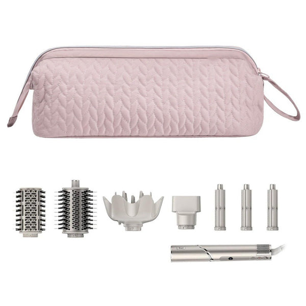 Beige Case For Dyson Airwrap & Revlon Tools: Travel Bag Organizer. Hair Dryers