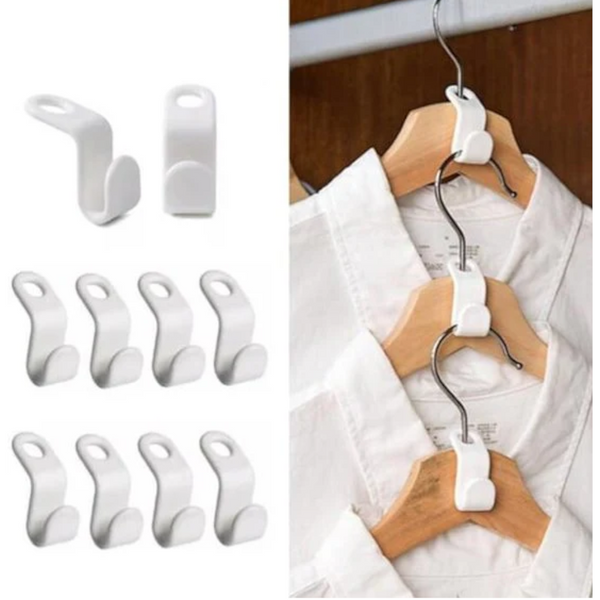 Connecting Hooks Hangers 10 Pack Hooks & Hangers