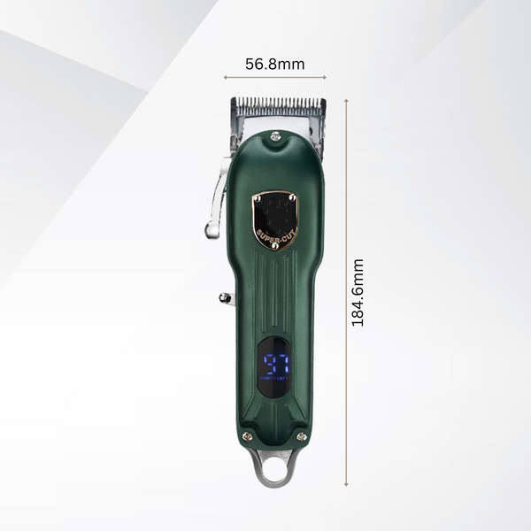 10W High Power Professional Hair Clippers Wireless Haircut Machine With Lcd Display Barber For Cutting Usb Charge Clippers & Trimmers