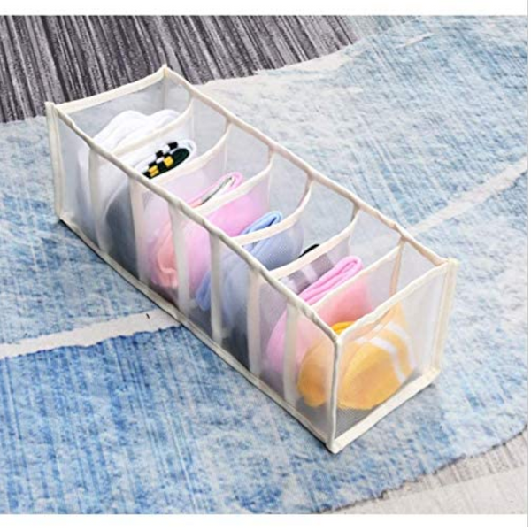 7 Grid Underwear Storage Organiser Closet Organisers