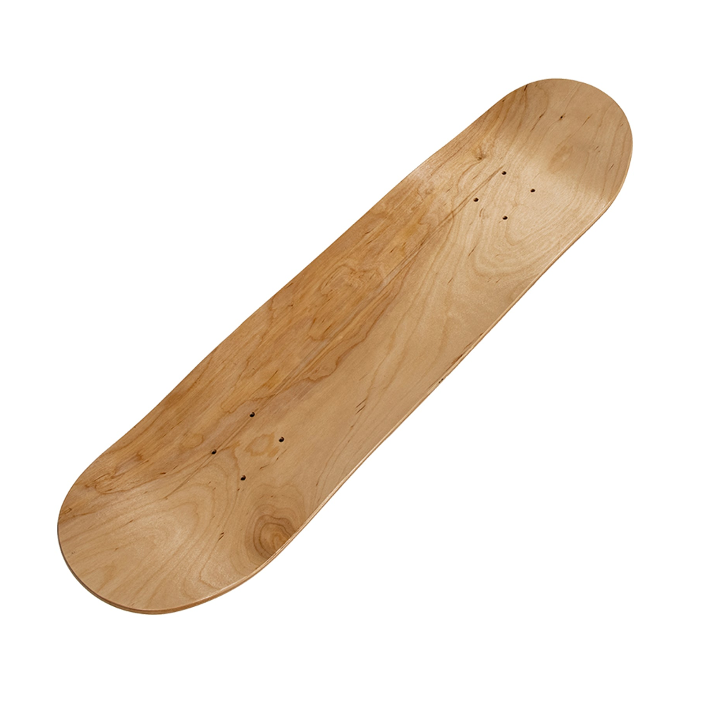 Skateboard Deck Natural Wood Maple Double Concave Blank Board Diy Skateboards