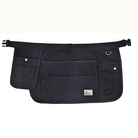 Gardening Apron Black Half Waist Canvas Multi Pocket Tool Carrier Tool Carriers Aprons & Belts