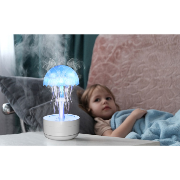 Jellyfish Humidifier Fragrance Diffuser Colourful Night Light Heavy Fog Essential Oil Night Lights