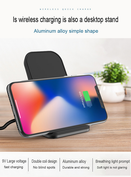 Wireless Phone Charger Stand Chargers & Cradles