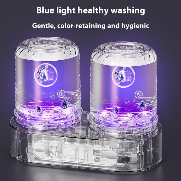 Plastic Double Bucket Mini Underwear Washing Machine Usb Powered Washing Machines