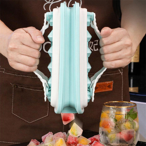 Ice Cubes Trays & Moulds 2 Inch Portable Silicone Ice Ball Mold Maker Water Bottle Cube Mould