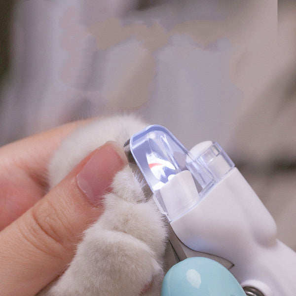 Led Electric Nail Grinder For Pets With Light Clippers Dog Grooming