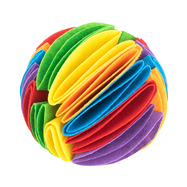 Snuffle Ball Treat Dispensing Dog Training Toy Slow Feeder Pets Dog Snuffle Mats