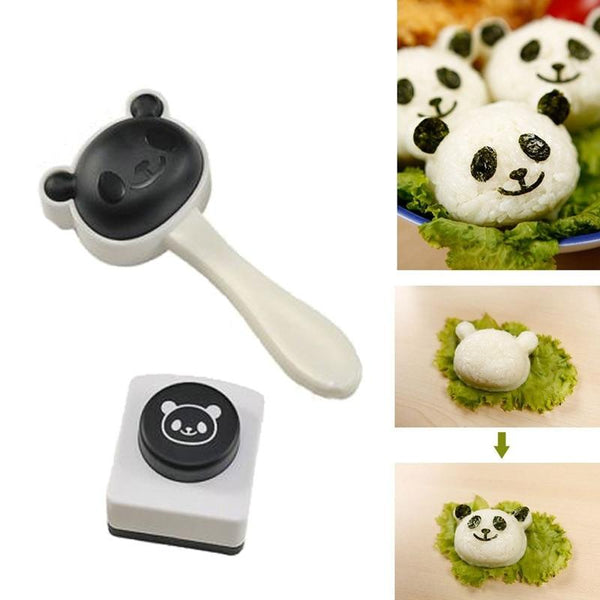 Panda Rice Ball Easy Sushi Mold Diy Kitchen Tools Bento Accessories