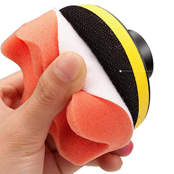Sponges Scourers 7Pcs / Set Car Foam Polishing Buffing Waxing Pads Kit Cleaning Sponges & Scourers
