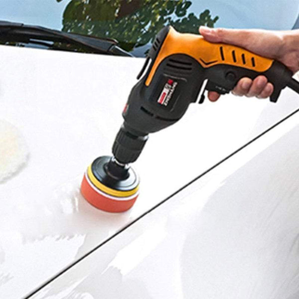 Sponges Scourers 7Pcs / Set Car Foam Polishing Buffing Waxing Pads Kit Cleaning Sponges & Scourers