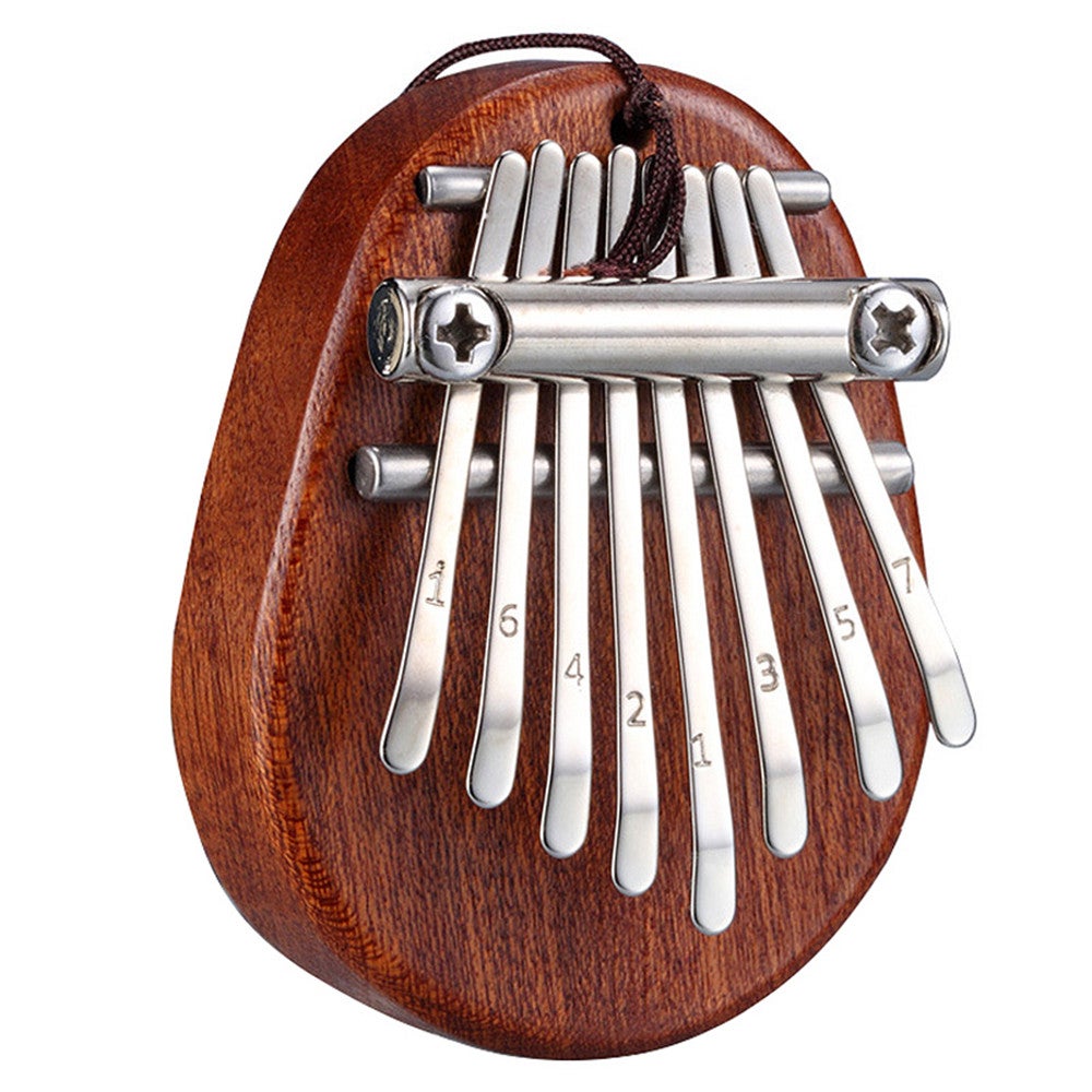 8 Key Mini Kalimba Exquisite Finger Thumb Piano Marimba Musical Good Accessory Pendant Gift Kalimbas