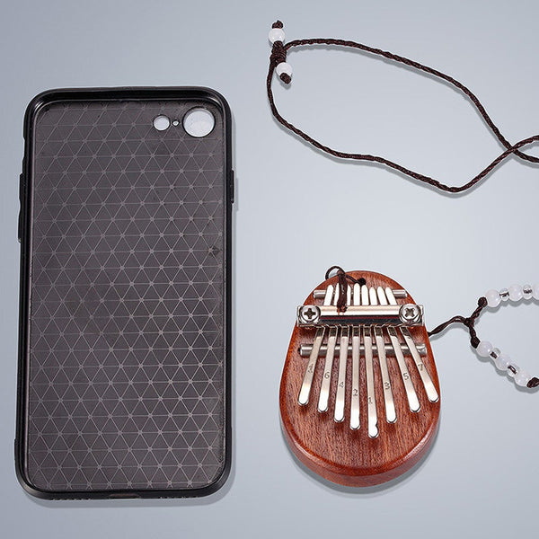 8 Key Mini Kalimba Exquisite Finger Thumb Piano Marimba Musical Good Accessory Pendant Gift Kalimbas