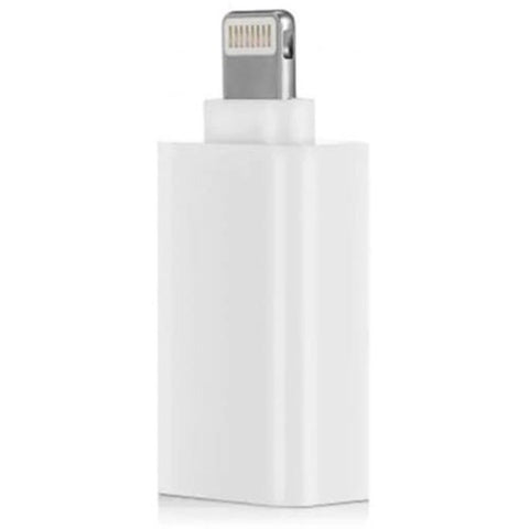 8 Pin Male To Female Usb 3.0 Adapter For Iphone White Cables & Adapters