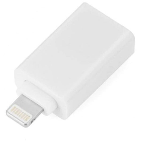 8 Pin Male To Female Usb 3.0 Adapter For Iphone White Cables & Adapters
