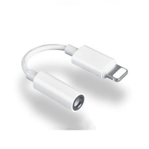 8 Pin To 3.5Mm Jack Audio Earphone Adapter Cable For Iphone X / Xs Max Xr 8P White Cables & Adapters