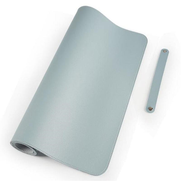 8040Cm Large Mouse Pad Gamer Waterproof Pu Leather Suede Desk Mat Computer Mousepad Keyboard Table Cover Mouse Pads & Wrist Rests