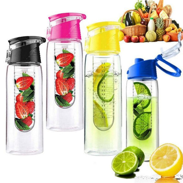 Water Bottles Fruit Infusing Water Bottle