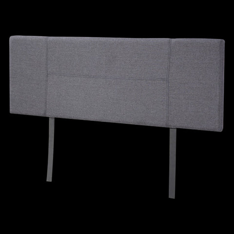 Linen Fabric Queen Bed Headboard Bedhead Grey Headboards & Footboards