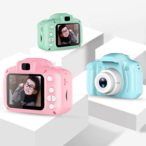 800W Children Camera Mini Digital Cartoon Cute Usb Rechargeable Camcorder Video 2 Camcorders