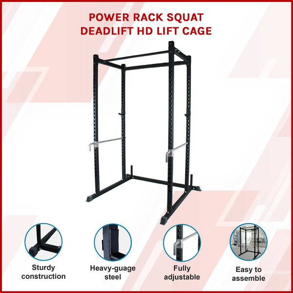Power Rack Squat Deadlift Hd Lift Cage Home Gyms