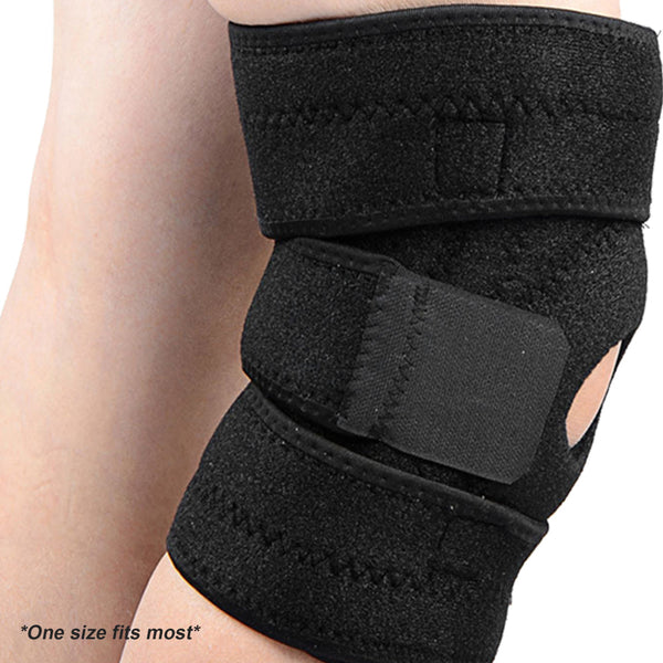 Fully Flexible Adjustable Knee Support Brace Orthotics Braces & Sleeves