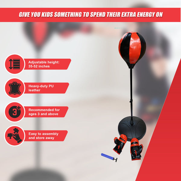 Randy & Travis Machinery Children Punching Boxing Bag Set Punching Bags