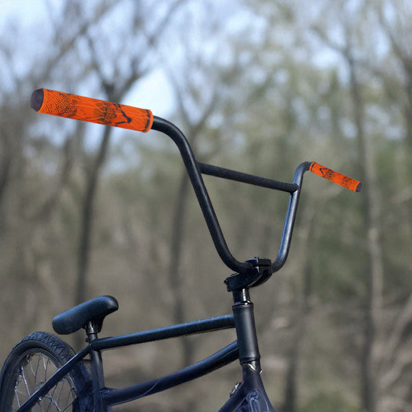 165Mm Bike Handlebar Grips (Soft Rubber) Bikes/Scooters/Mtb Colored Plugs Handlebar Grips Tape & Pads